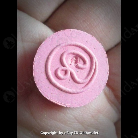 Thai Amulet Pid-ta Closed Eye 5color Button Shpae Wealthy Lp Kloy 2556