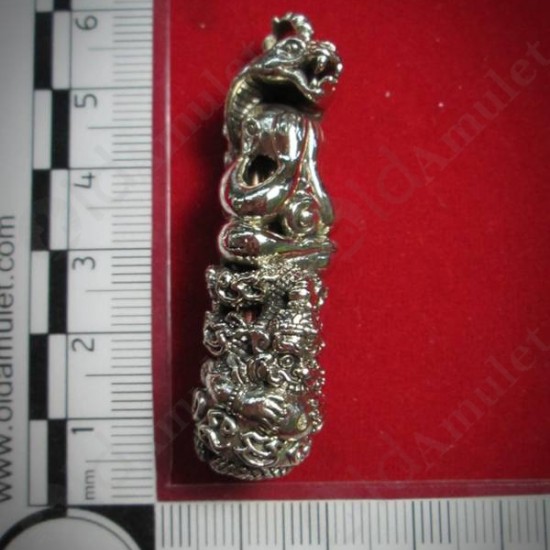 Thai Amulet Takud Closed Eye Naga Protection Alpacca Mixed Lp Kloy 2556 Thai Amulet Takud Closed Eye Naga Protection Alpacca Mixed Lp Kloy 2556