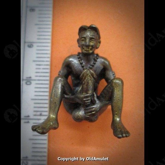 Thai Amulet E-per Ngang Men Charming Love Attraction Bronze Lp Key 2551