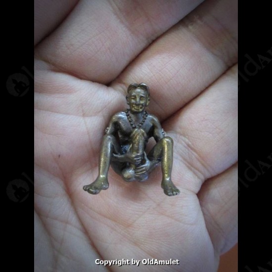 Thai Amulet E-per Ngang Men Charming Love Attraction Bronze Lp Key 2551