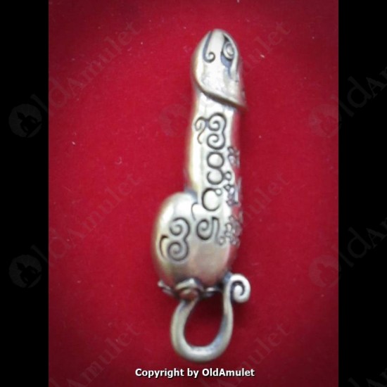 THAI AMULET KUBA THEPMUNI PALAD-KIK SNAKE LUCKY BRONZE MIXED B.E.2553