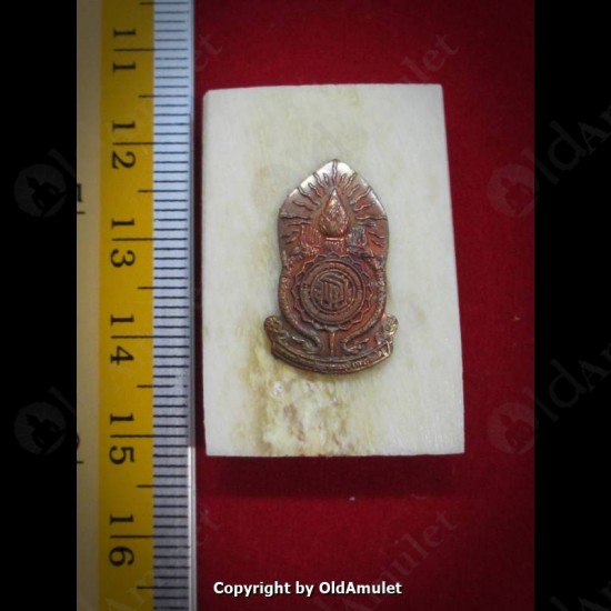 THAI AMULET KUBA THEPMUNI SOMDEJ ELEPHENT BONE WHITE HANDICARFT B.E.2553