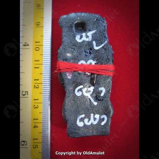 THAI AMULET KUBA THEPMUNI GUMANTHONG KMT BLACK 7GRAVEYARD SOIL B.E.2553