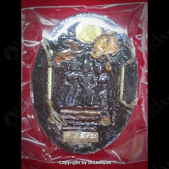 THAI AMULET PHETPAYATON +MULTI TAKUD LOVE ATTRACTION YELLOW LP INN 2556