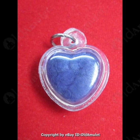 THAI AMULET HAU JAI MINI HEART LOVE ATTRACTION VILOET WAXY AJAN O 2556