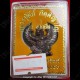 THAI AMULET GARUDA KRUT KING OF BIRD BLACK COLOR PLATED BIG LP KEY 2556