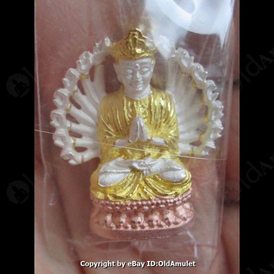 THAI AMULET GUAN YIN GOD OF LOVE 1000HAND 3 COLOR LP KEY 2556