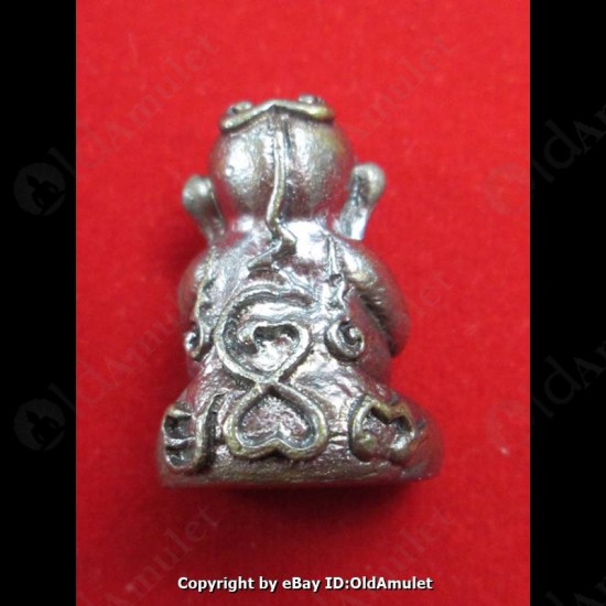 THAI AMULET PID TA CLOSED EYE PROTECTION BRONZE COLOR LP KEY 2556