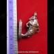 Thai Amulet Holy Buffalo Bull Pendant Bronze Color Lp Key 2556