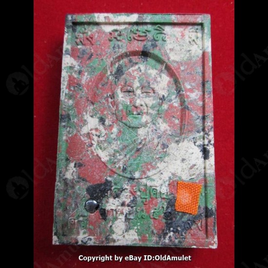 THAI AMULET SOMDEJ LONG STAGE MULTI COLOR MIX WEALTHY RICH LP KEY 2556