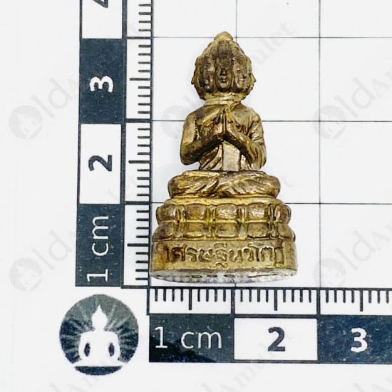 Thai Amulet Nawakote 9face Rich Man Wealthy Bronze Color Large Lp Key 2556