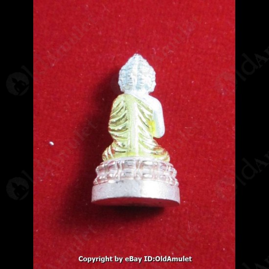 Thai Amulet Nawakote 9face Rich Man Wealthy 3 Color sz-Small Lp Key 2556