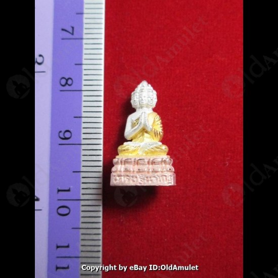 Thai Amulet Nawakote 9face Rich Man Wealthy 3 Color sz-Small Lp Key 2556