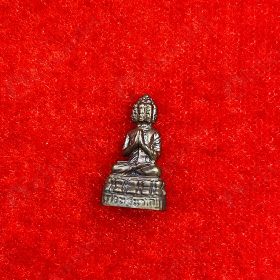 Thai Amulet Nawakote 9face Rich Man Wealth Bronz Color sz-Small Lp Key 2556