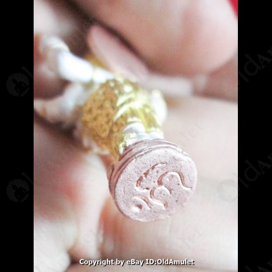 Thai Amulet Standing Ganesha Good Life Success 3 Color Large Lp Key BE.2556