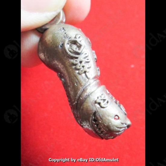 THAI AMULET PALDKIK TAKUD SMILE LUCKY WEALTHY RICH PANDENT LP KEY 2556