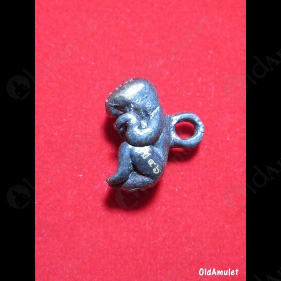 Thai Amulet Baby Ghost Look-krok Holy Lucky Pendant Kuba Chaichana Be.2557