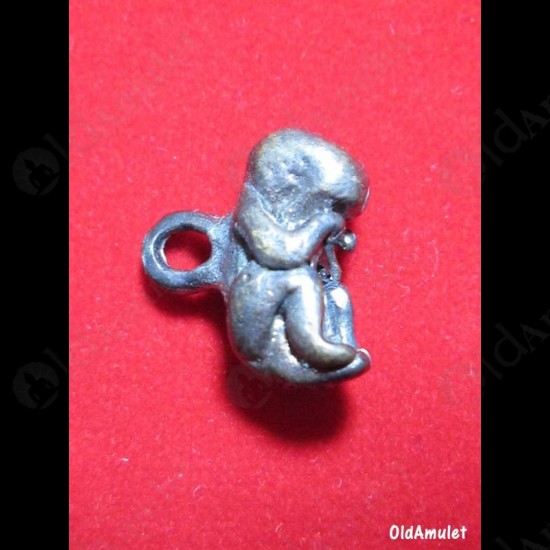 Thai Amulet Baby Ghost Look-krok Holy Lucky Pendant Kuba Chaichana Be.2557