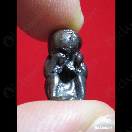 Thai Amulet Baby Ghost Look-krok Holy Lucky Pendant Kuba Chaichana Be.2557