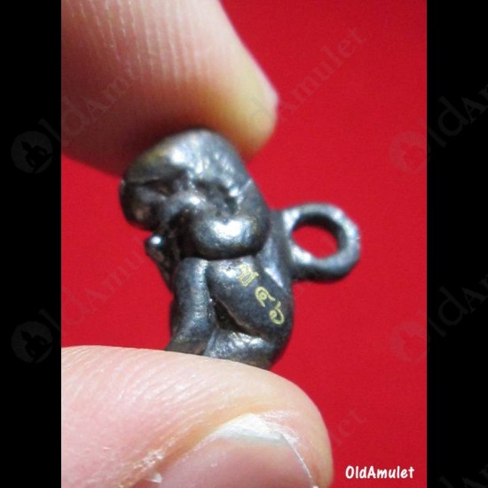 Thai Amulet Baby Ghost Look-krok Holy Lucky Pendant Kuba Chaichana Be.2557