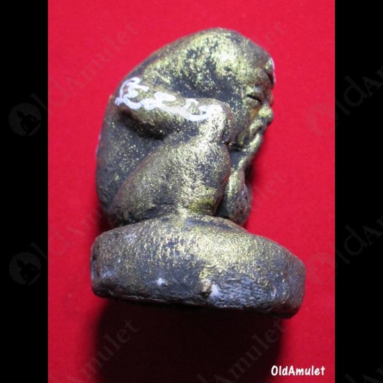 1INCH GUMANTHONG KMT DOOD-ROK STATUE THAI AMULET KRUBA CHAICHANA BE.2557