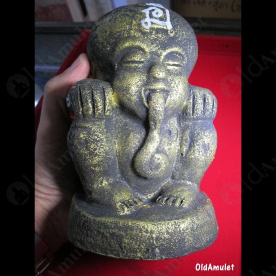 5INCH GUMANTHONG KMT DOOD-ROK STATUE THAI AMULET KRUBA CHAICHANA BE.2557