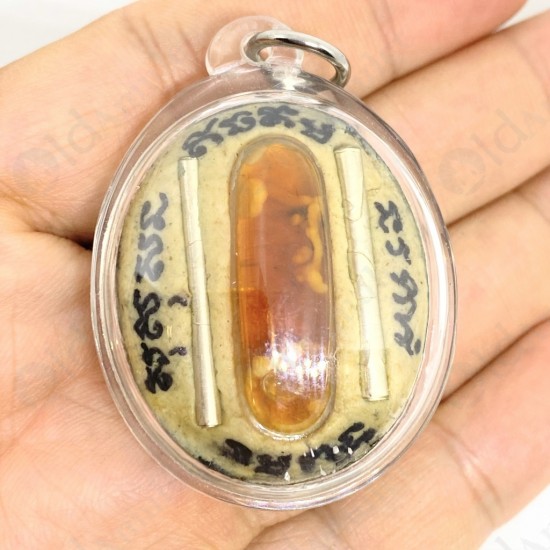 Thai Amulet Love Sex Attraction LADY photo + Oil Namnampri Aj Perm-plaidum