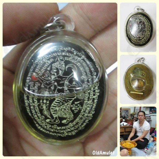 AJARN PERM PRAI DAM MAHA SANAEH THAI AMULET ***UPDATE20140609***