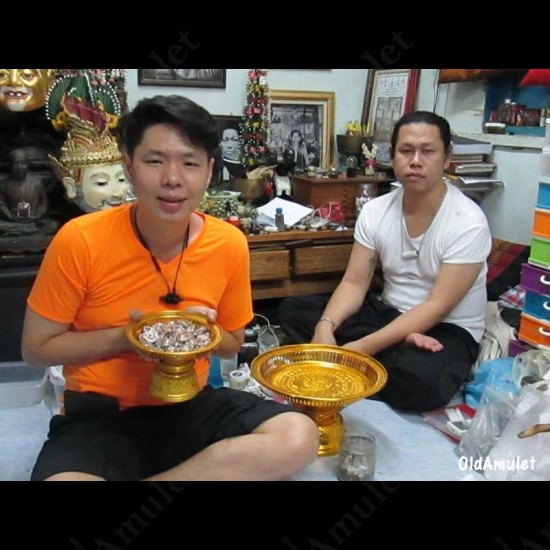 Thai Amulet Love Sex Attraction MAN Yant In Oil Namnampri Aj Perm-plaidum