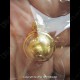 Thai Amulet Holy Ball Closed Eye Wealthy Rich Gold Pandent AJ-Subin BE.2557