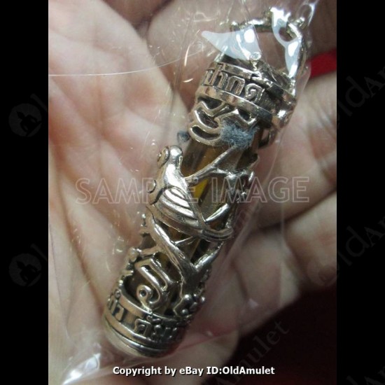 Thai Amulet Lp Nen B.e.2557 ***