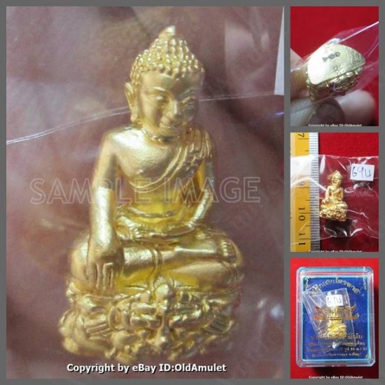 Thai Amulet Lp Kloy B.e.2557 ***