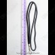1 Hook Black Nylon Necklace Lightweight For Thai Amulet Pendant 30cm Long