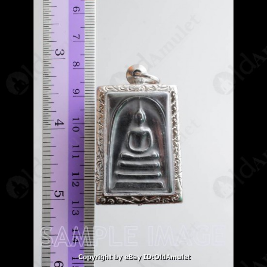 Thai Amulet Somdej Pure Lek Lai Natural Stone Wealthy Money Rich Lp Huan