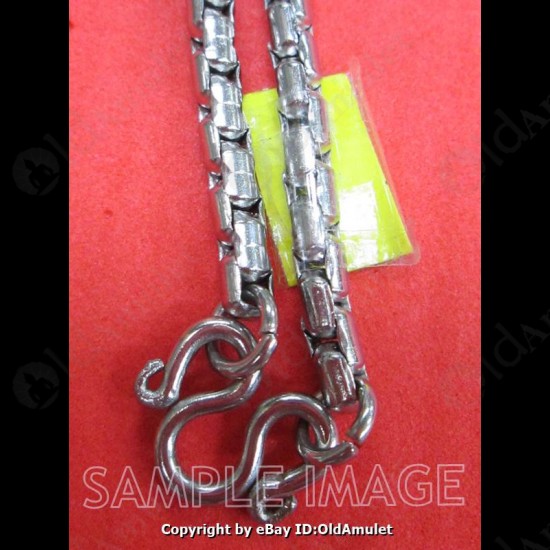 5 Hook Stainlece Necklace For Thai Amulet Pendants Long-30cm #1033