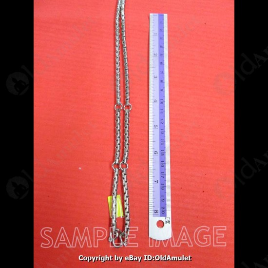 5 Hook Stainlece Necklace For Thai Amulet Pendants Long-30cm #1033