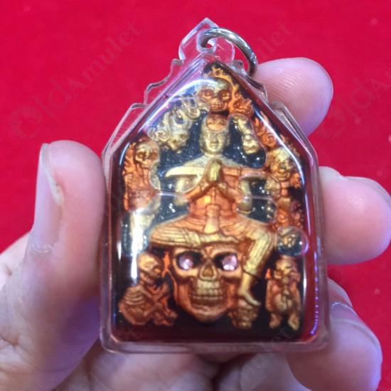 THAI AMULET KHUNPAEN CHARMING SEX ATTRACTION 9 GHOSTS IN OIL LP NEN 2558