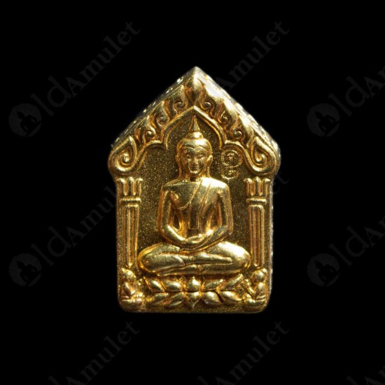 THAI AMULET KHUNPAEN CHARMMING ATTRACTION SMALL SIZE GOLD KB NA B.E.2559