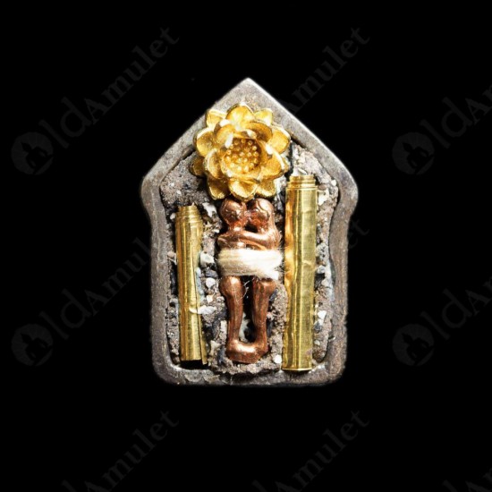 Thai Amulet Khunpaen Charmming Attraction Small Size Black Kb Na B.e.2559