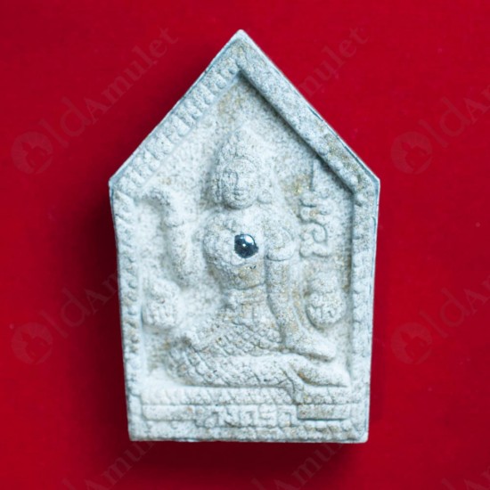 THAI AMULET KHUNPAEN +NANG KWAK WHITE +G-WONE & RED GEM LP KEY BE.2557