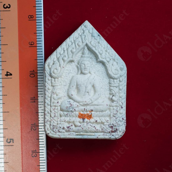 THAI AMULET KHUNPAEN +GUMANTHONG WHITE HERB +RED GEM LP KEY BE.2557