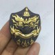 Thai Amulet Rahu Kala +garuda +3takruds Lp Nen BE.2555 Powder Gold Paint