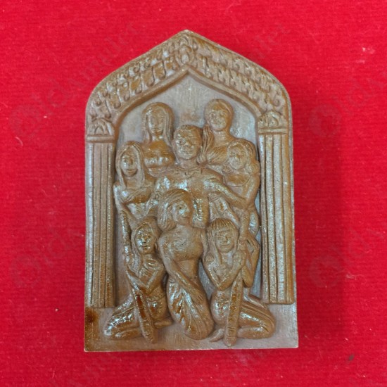 Thai Amulets Khunpaen 7 Ladies Wife Brown Powder 9takud Kb Chaichana Be2559