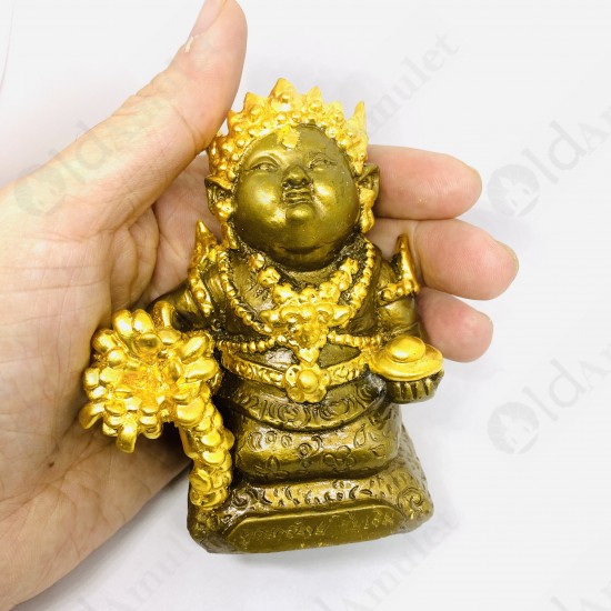 Thai Amulet Gumaree Kmt Statue Big Bronze Mixed Gold Reef Kb Subin 2554