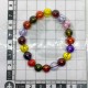 Bracelet Multi Color Naga-eye Thai Holy Amulet Gemstone 100%authentic 8mm
