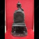 Thai Amulet Statue Er-ger-fong Bucha Bronze Black Lp ROD 2563