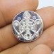 Thai Amulet 4ears5eyes Gambling Wealthy Medal Coin Silver RED Kb Subin 2561