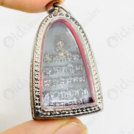 Leklai Natural Stone Lp Tuad Thai Amulet Money Magnetism Rich Lucky Lp Huan