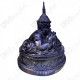 5inch Statue Thai Amulet Ra-Hu Wealthy Lucky Bronze Black Lp Key BE.2548