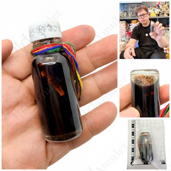 Bone with Holy Oil NMP Thai Amulet Love sex attraction Ajan Perm Praidam BE.2568